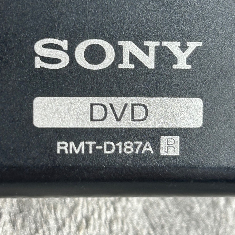 Sony RMT-D187A DVD Player Remote Control Black Replacement - Picture 4 of 6